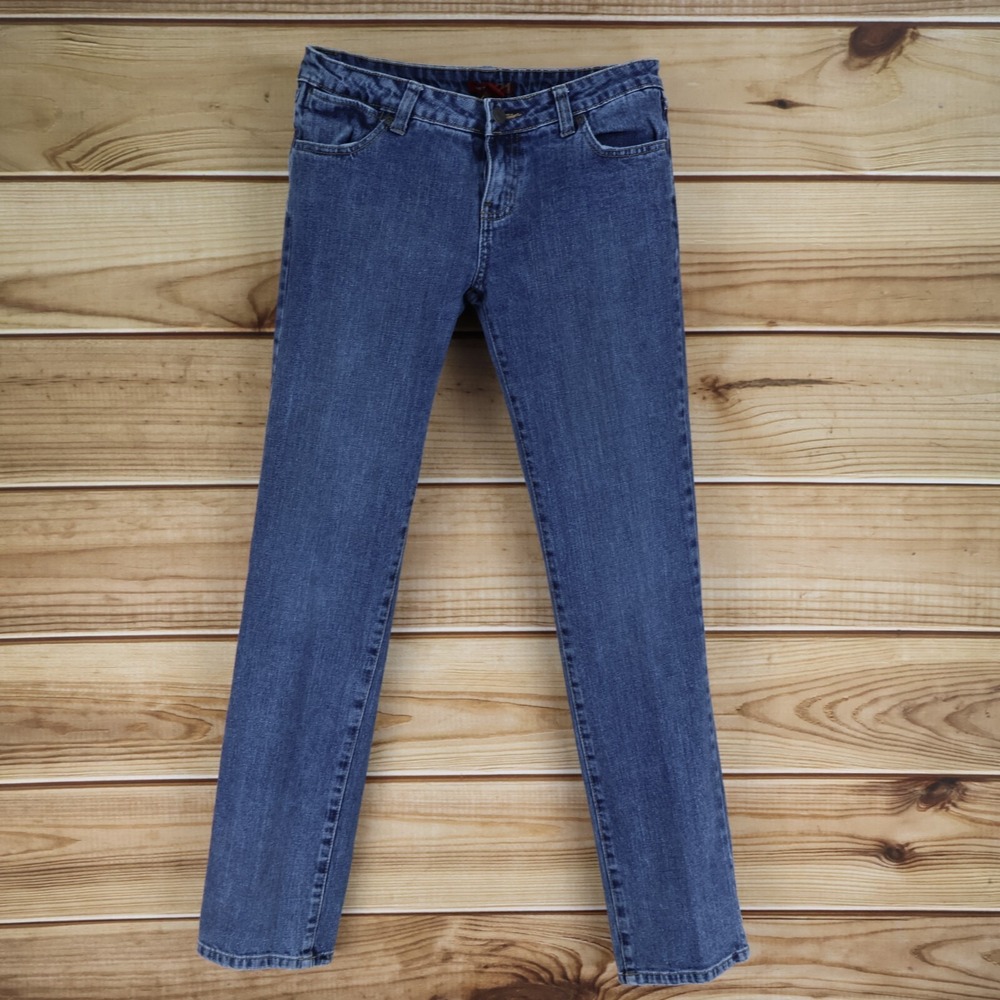 Twenty One 21 Jeans Womens WAIST: 30 INCHES Denim Straight Leg Low‎ Rise